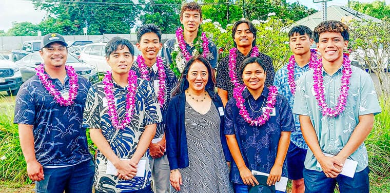 Contractors Association of Kauai awards $21,000 in scholarships to students