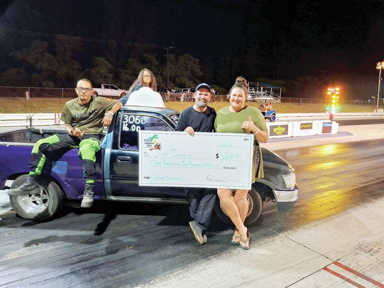 Tamme wins Shifter Showdown as drag racing returns to Kauai Raceway Park