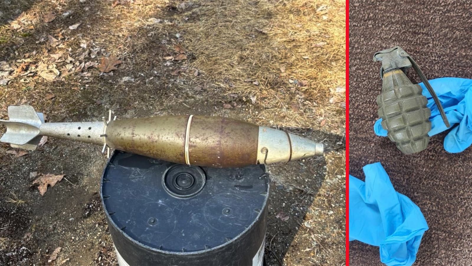 Bomb Squad Removes Live Mortar Round Found on Bowdoinham Property