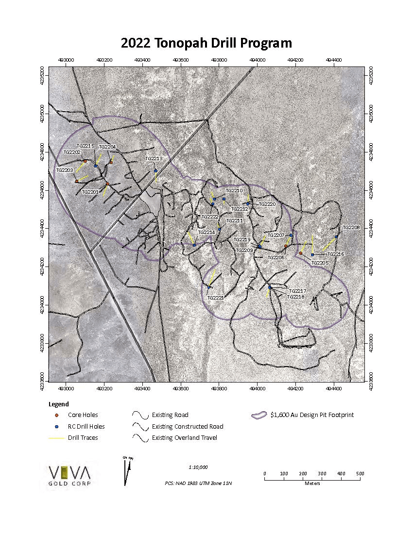 Viva Gold Starts Comprehensive Technical Study at Tonopah Gold Project