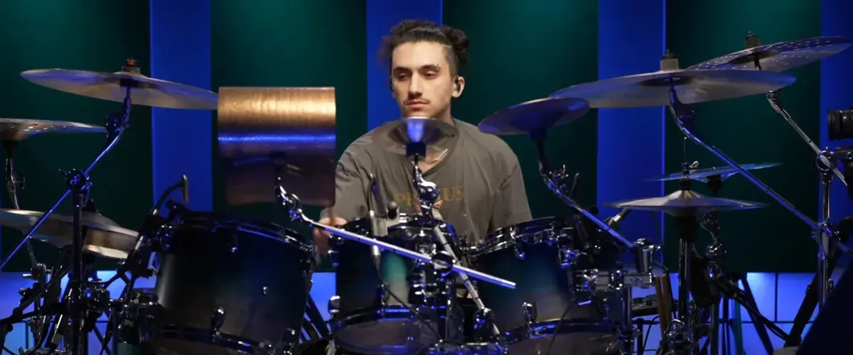 Max Portnoy tackles Led Zeppelin's "In My Time Of Dying" for Drumeo challenge