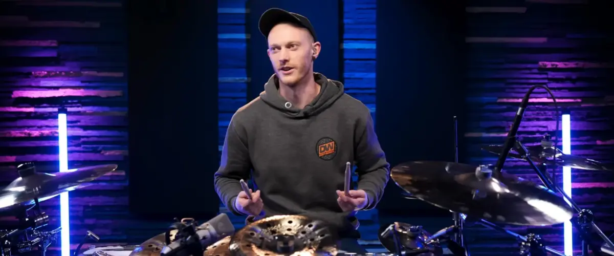 Chris Turner improvises drums on Paul Simon's 50 Ways To Leave Your Lover