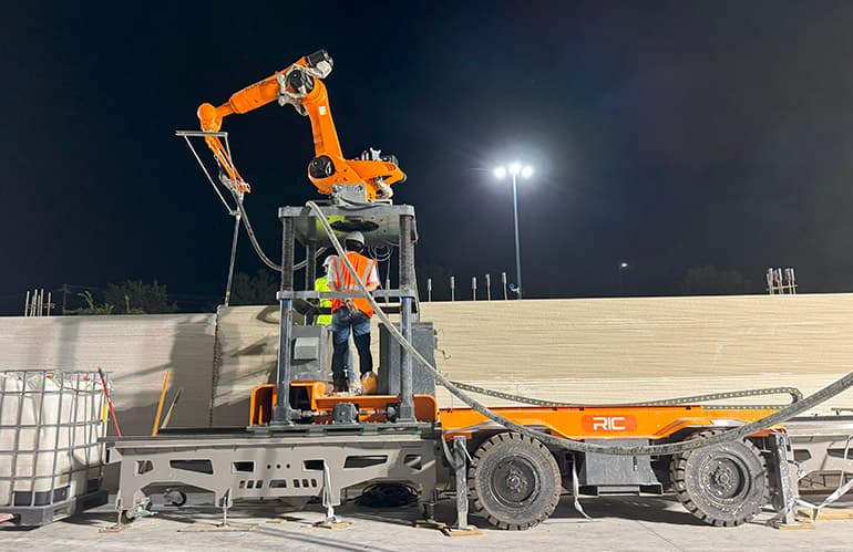 RIC Robotics pushes autonomous concrete printing for scalable construction