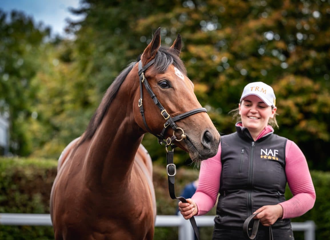 Silent Beauty storms to debut win at Yarmouth for Amo Racing