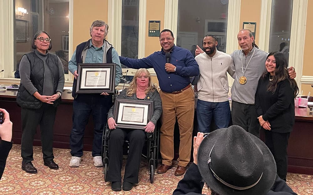 Newburgh honors Harold Shirley with Key to the City