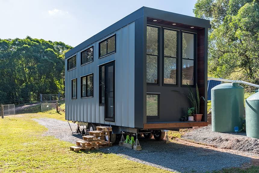 Tiny Tect’s Wildscape reimagines tiny-house living with stacked zones
