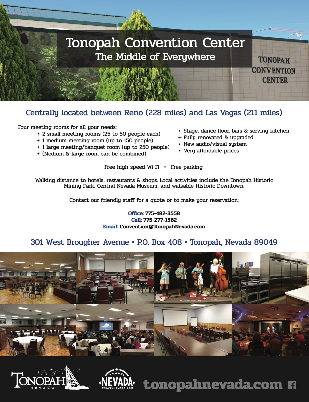 Tonopah Town Board Agenda Posted, Meeting Marked Cancelled on Site