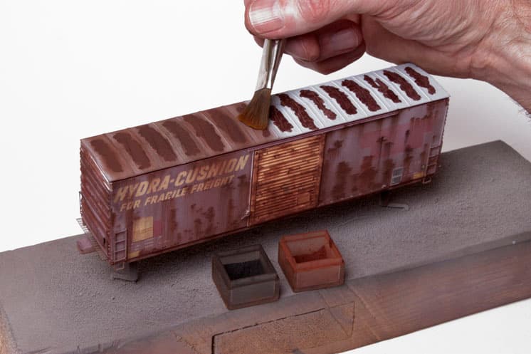 Five Weathering Techniques to Add Realism to Model Trains