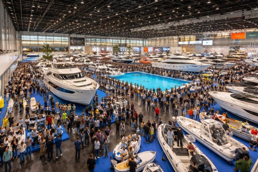 boot Düsseldorf 2026 draws foiling crowd, showcases electric foils