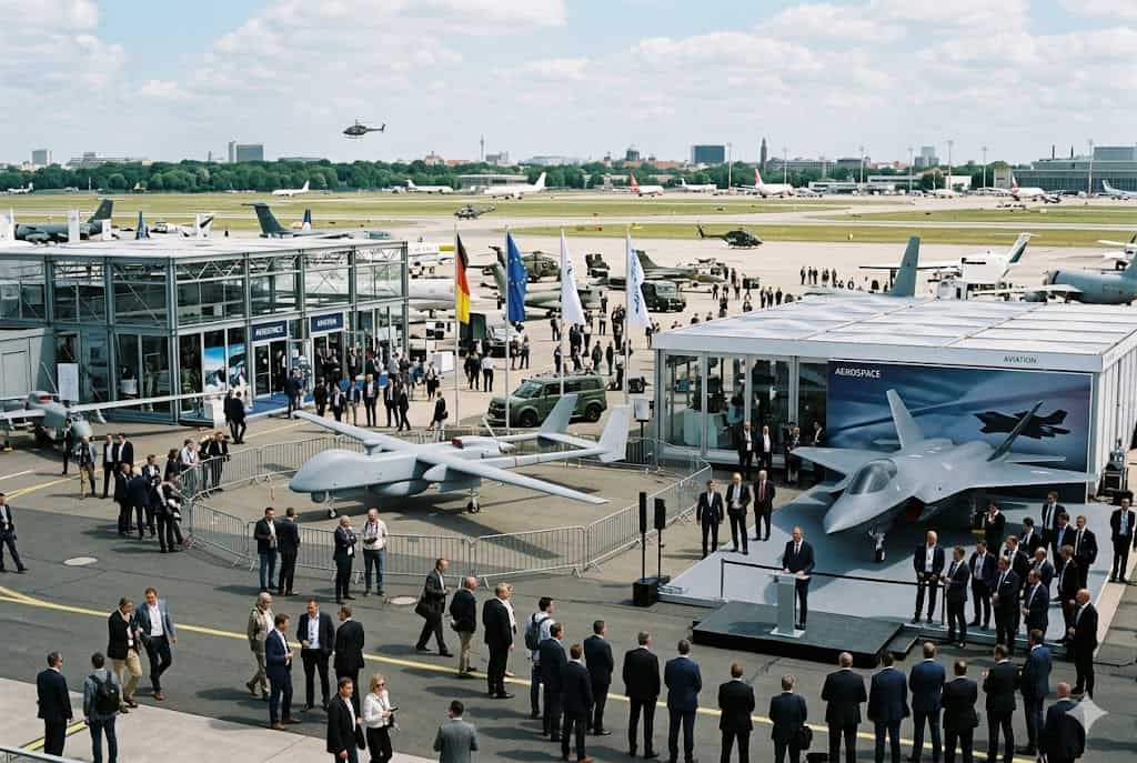 Germany’s air show opens under shadow of war and defense rifts