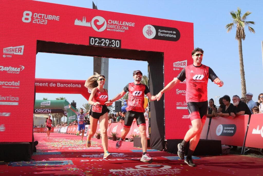 Finisher renews sponsorship of Challenge Barcelona Triatló for another year