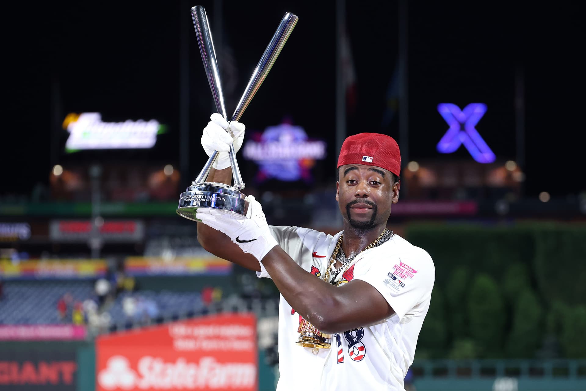 Jordan Walker stuns Philadelphia, wins first Cardinals Home Run Derby title