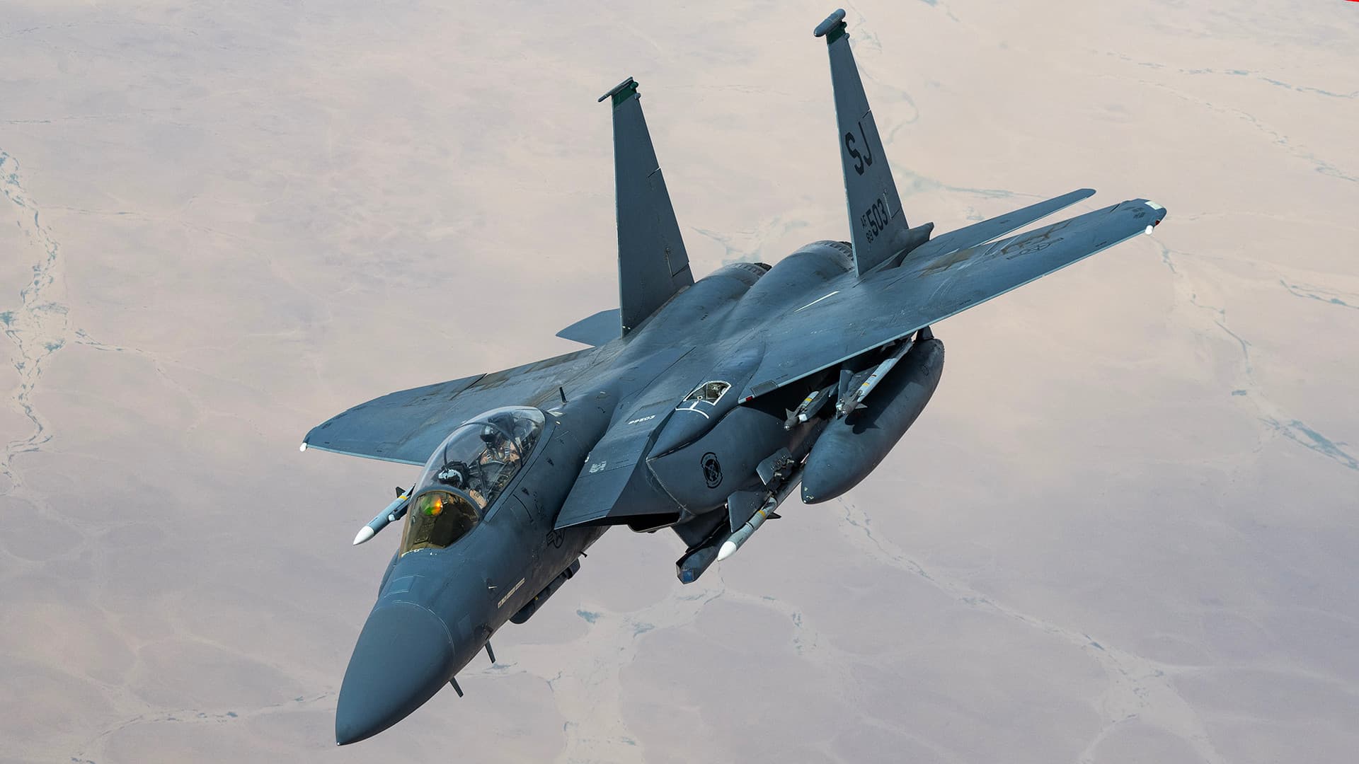 US F-15E Shot Down Over Iran, One Crew Member Rescued, Search Continues