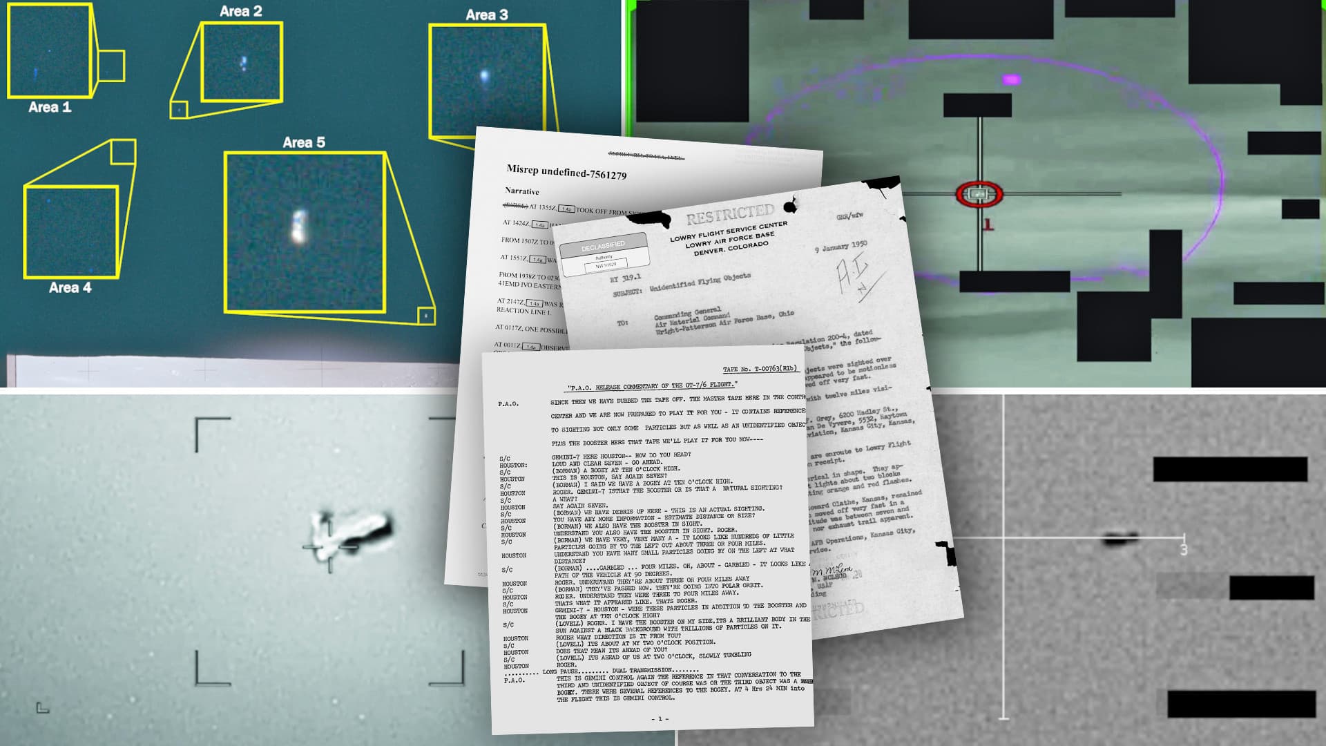 Pentagon releases previously classified UFO documents amid transparency push