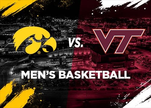 Iowa men’s basketball to face Virginia Tech in Sioux City debut