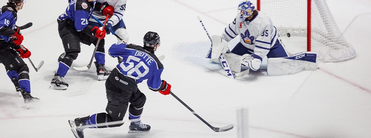 Comets beat Marlies 6-3, extend point streak to seven games