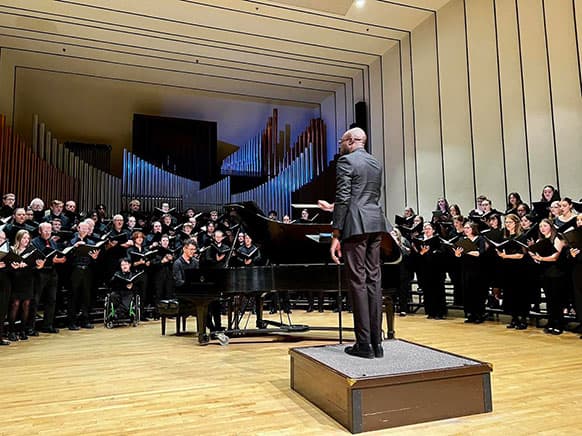 Campus Community Band and Laramie Civic Chorus at Buchanan Center November 10