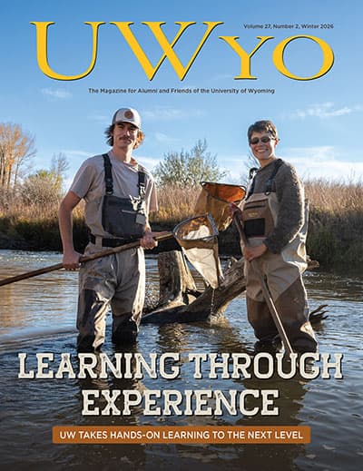 UWyo Magazine Winter Issue Showcases Hands-On Learning Boosting Student Success