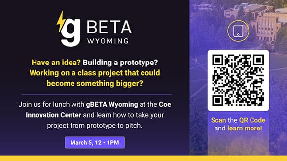 UW gBETA info session March 5, free lunch; seven-week no-equity accelerator