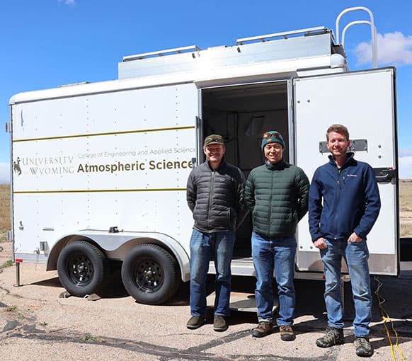 UW tests new mobile weather research trailer in Laramie