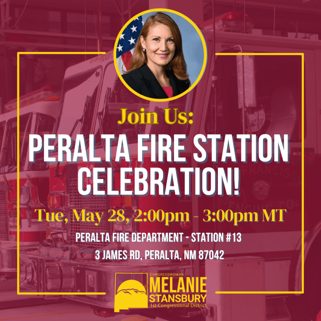 Stansbury secures $1 million for new Peralta fire station
