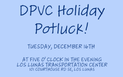 Democratic Party of Valencia County Hosts Holiday Potluck, Strengthens Local Organizing