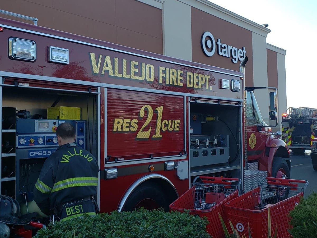 Arson at Vallejo Target Forces Evacuation, Causes One Million Dollar Damage