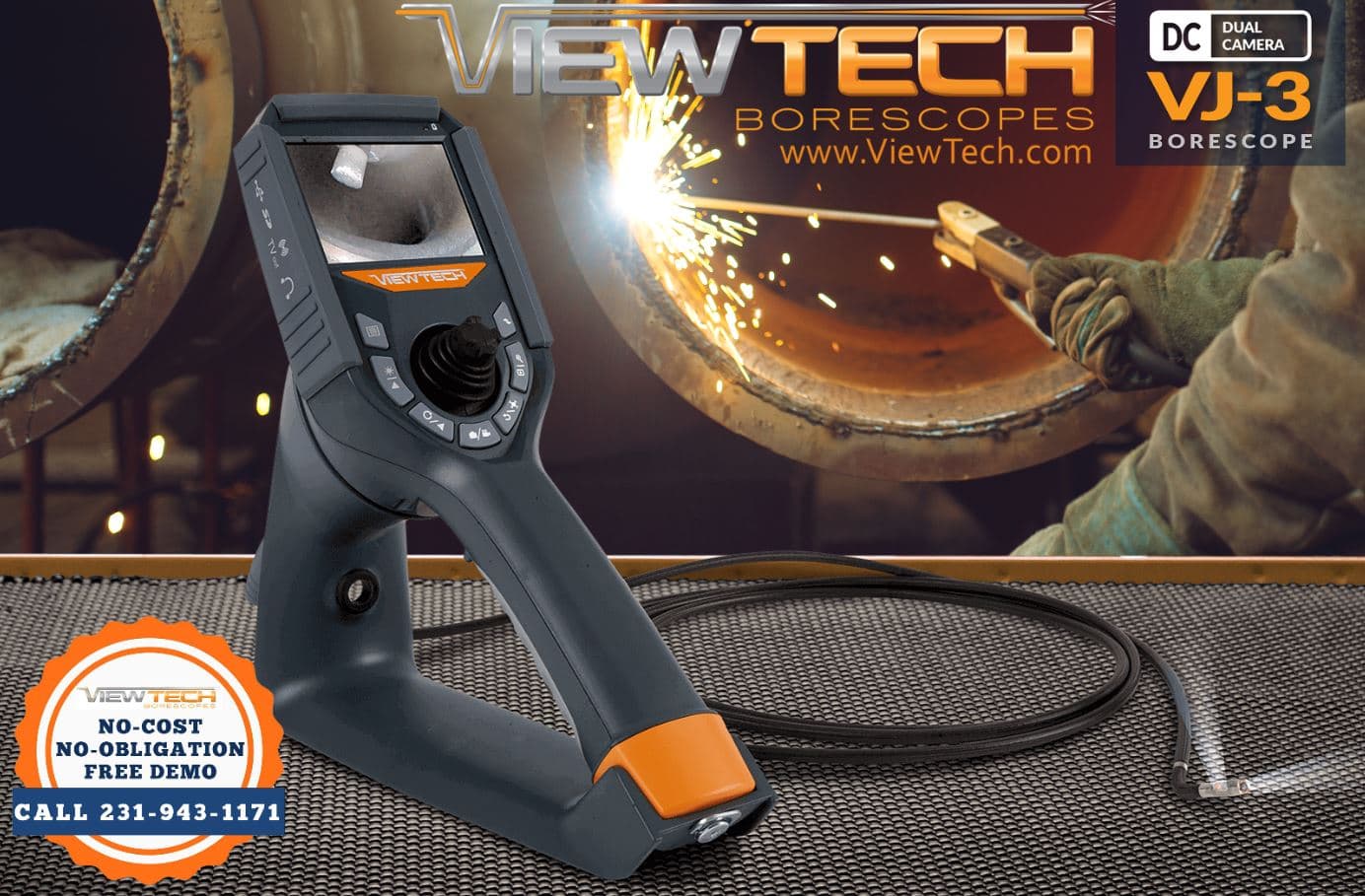 Traverse City's ViewTech Borescopes to Showcase Inspection Tech at VERTICON 2026