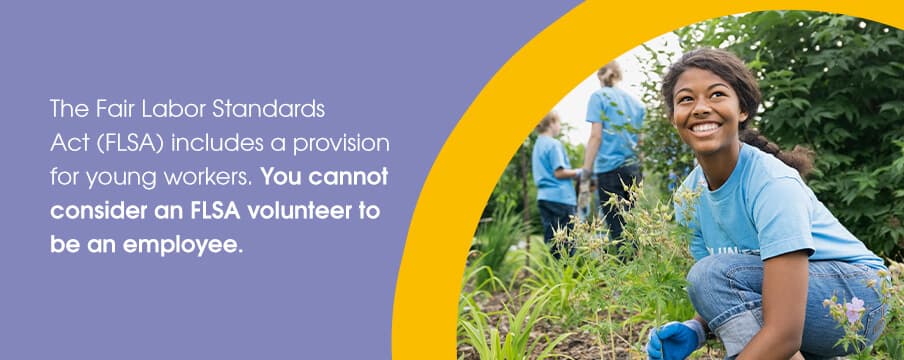 A Simple Gesture Navigates FLSA Volunteer Rules to Reduce Misclassification Risk