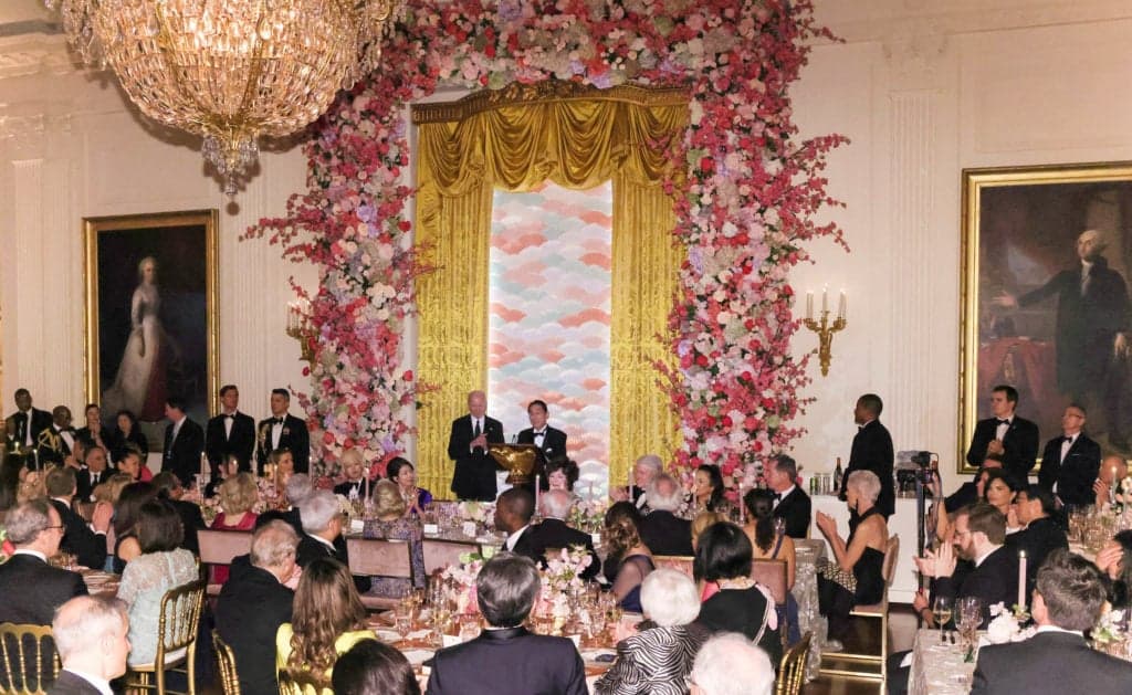 King Charles gifts Trump golden bell at White House state dinner