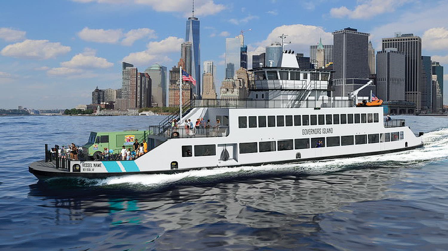Incat Crowther and Switch Advance Hydrogen Fuel-Cell Catamaran for New York