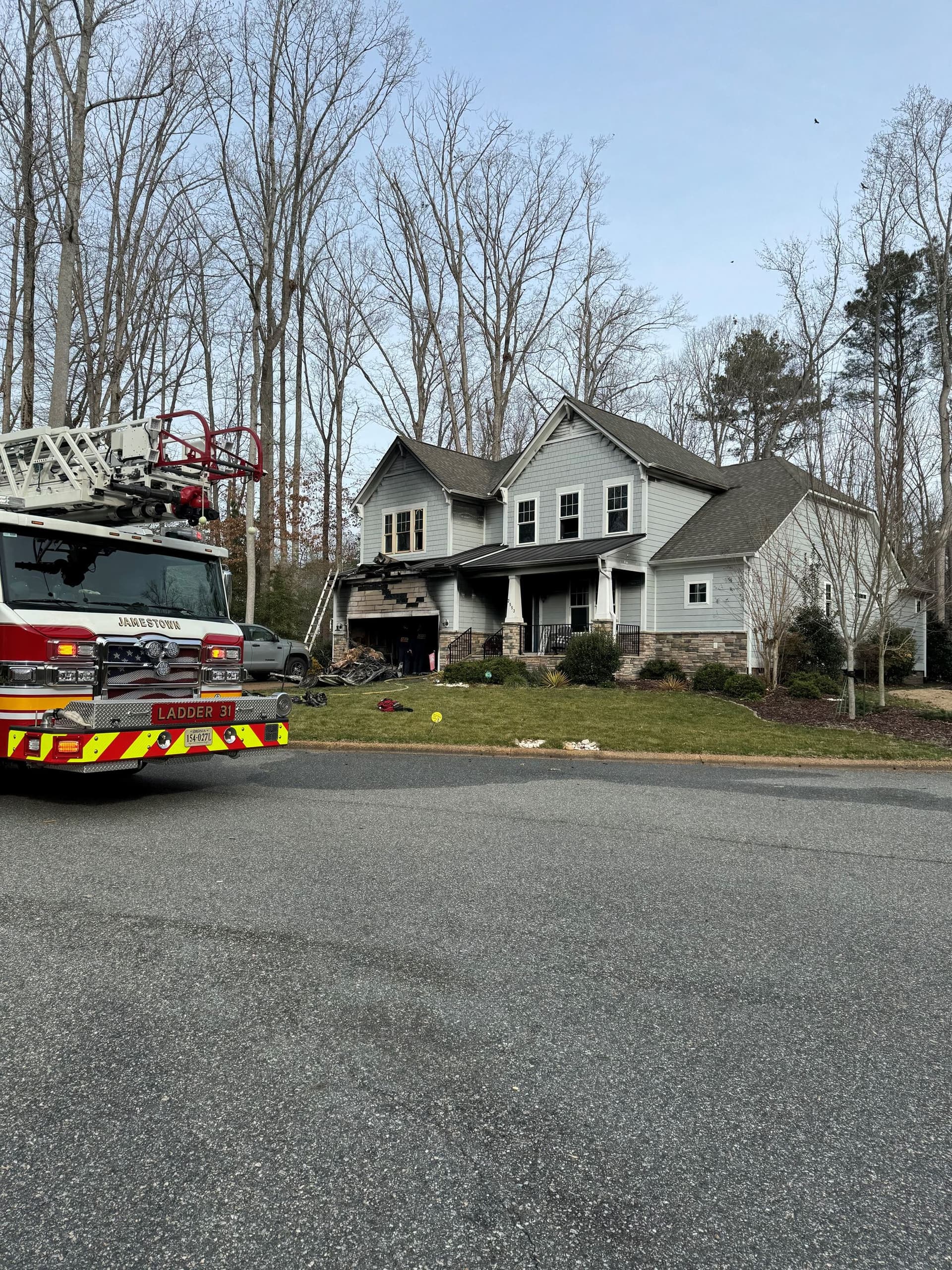 Basement blaze heavily damages Jamestown home at 326 7th St. NE
