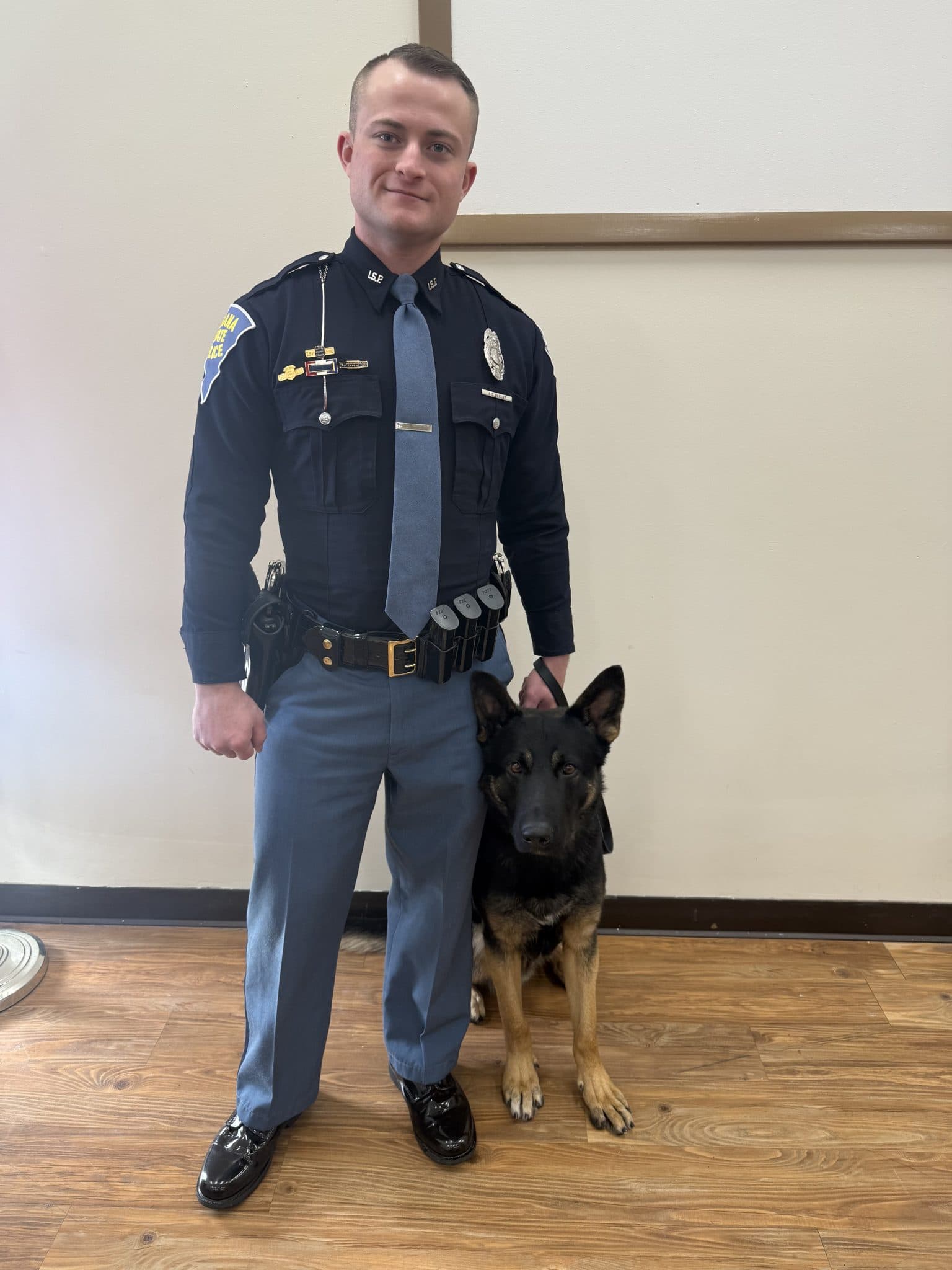 Indiana State Police Graduate New K9 Team, Local Trooper Included