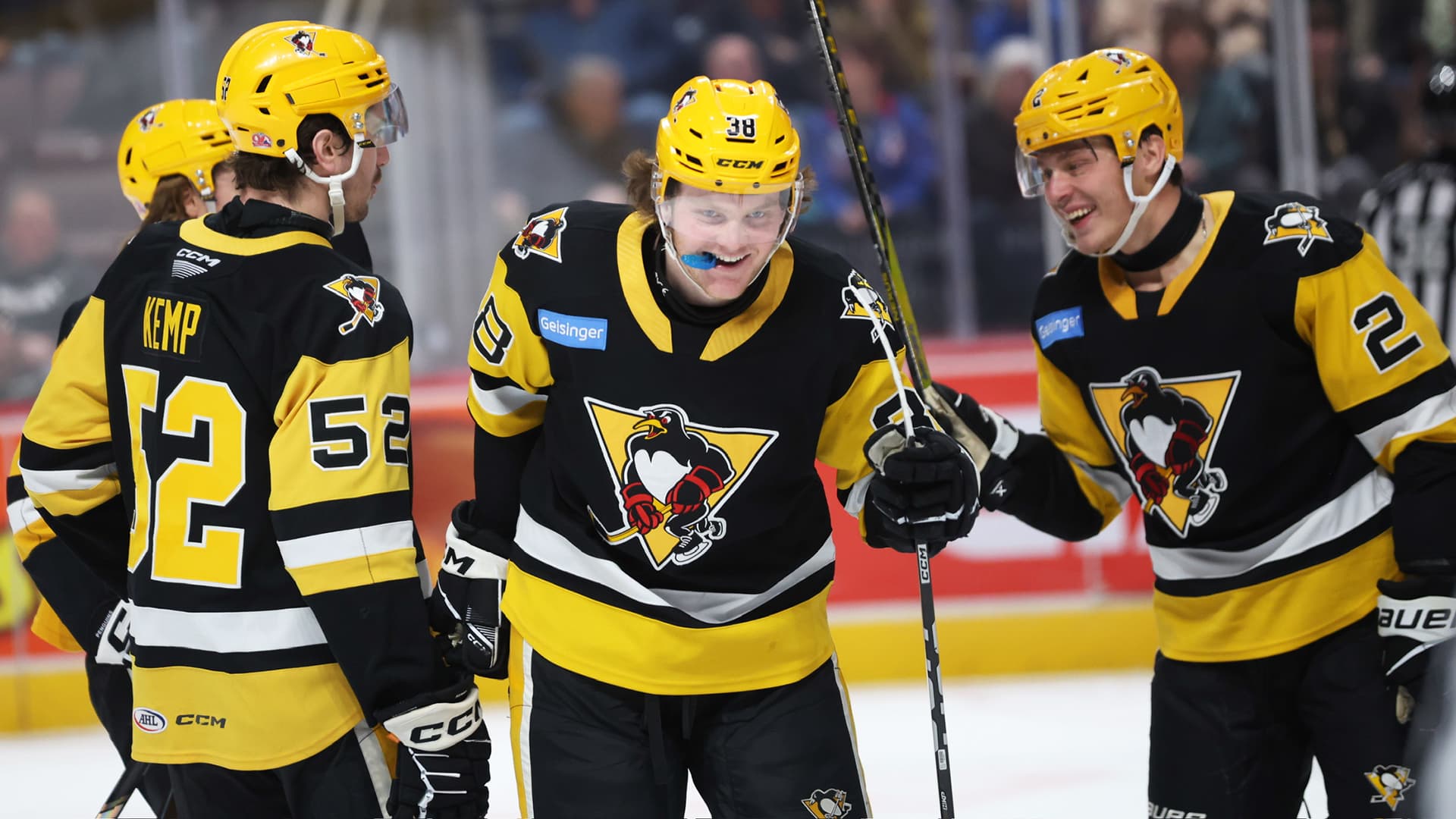 McGroarty's Three Assists, Koivunen Shootout Goal Gives Penguins 4-3 Win