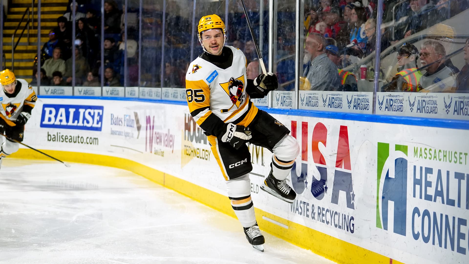 Avery Hayes Records Second Hat Trick This Month in Penguins' 7-2 Rout