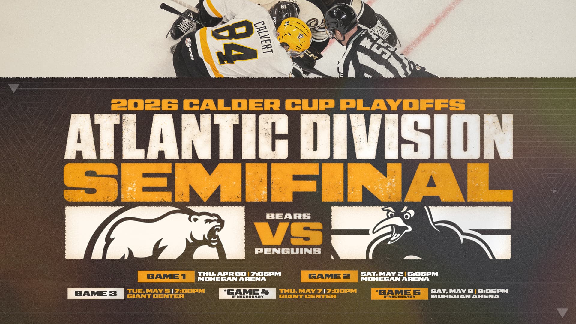 Wilkes-Barre/Scranton opens Atlantic Division Semifinals at home against Hershey