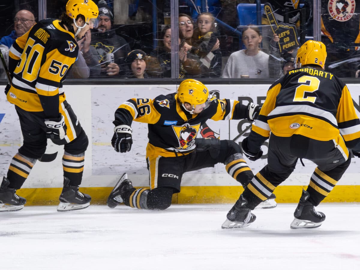 Penguins rout Thunderbirds 8-1, reach Eastern Conference Finals