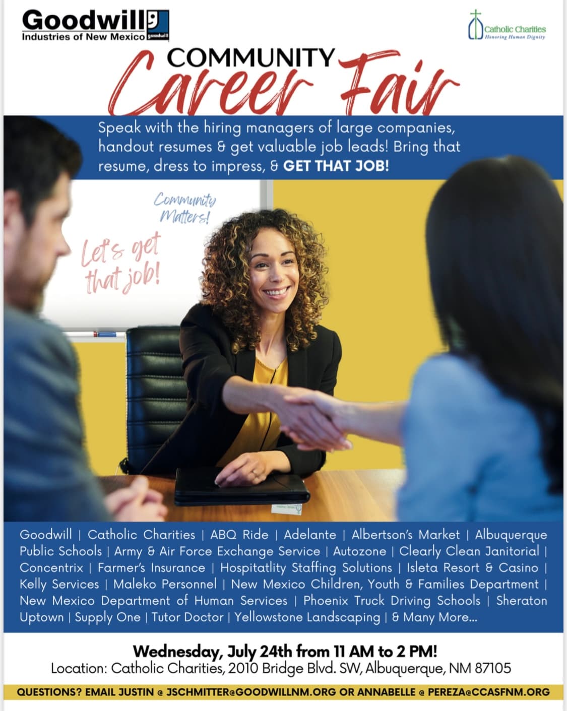 Goodwill Hosts Los Lunas Career Fair, Connecting Residents With Jobs