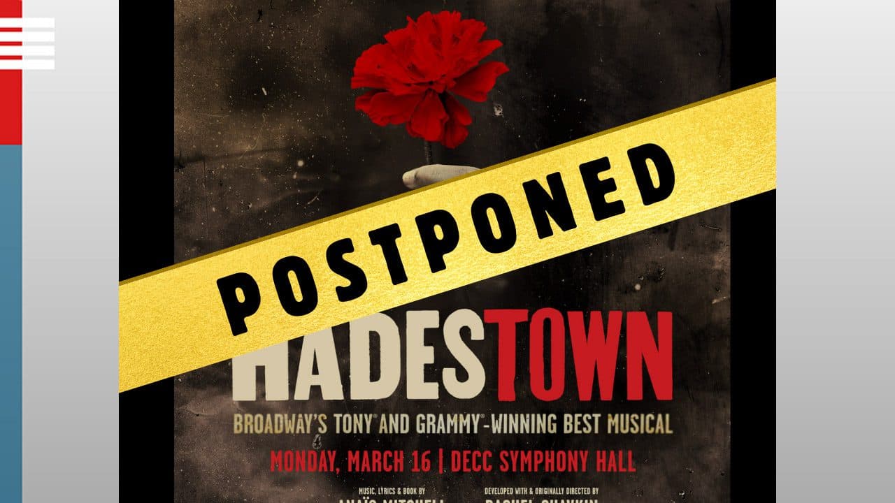 Hadestown at DECC Postponed by Winter Storm, Rescheduled for October