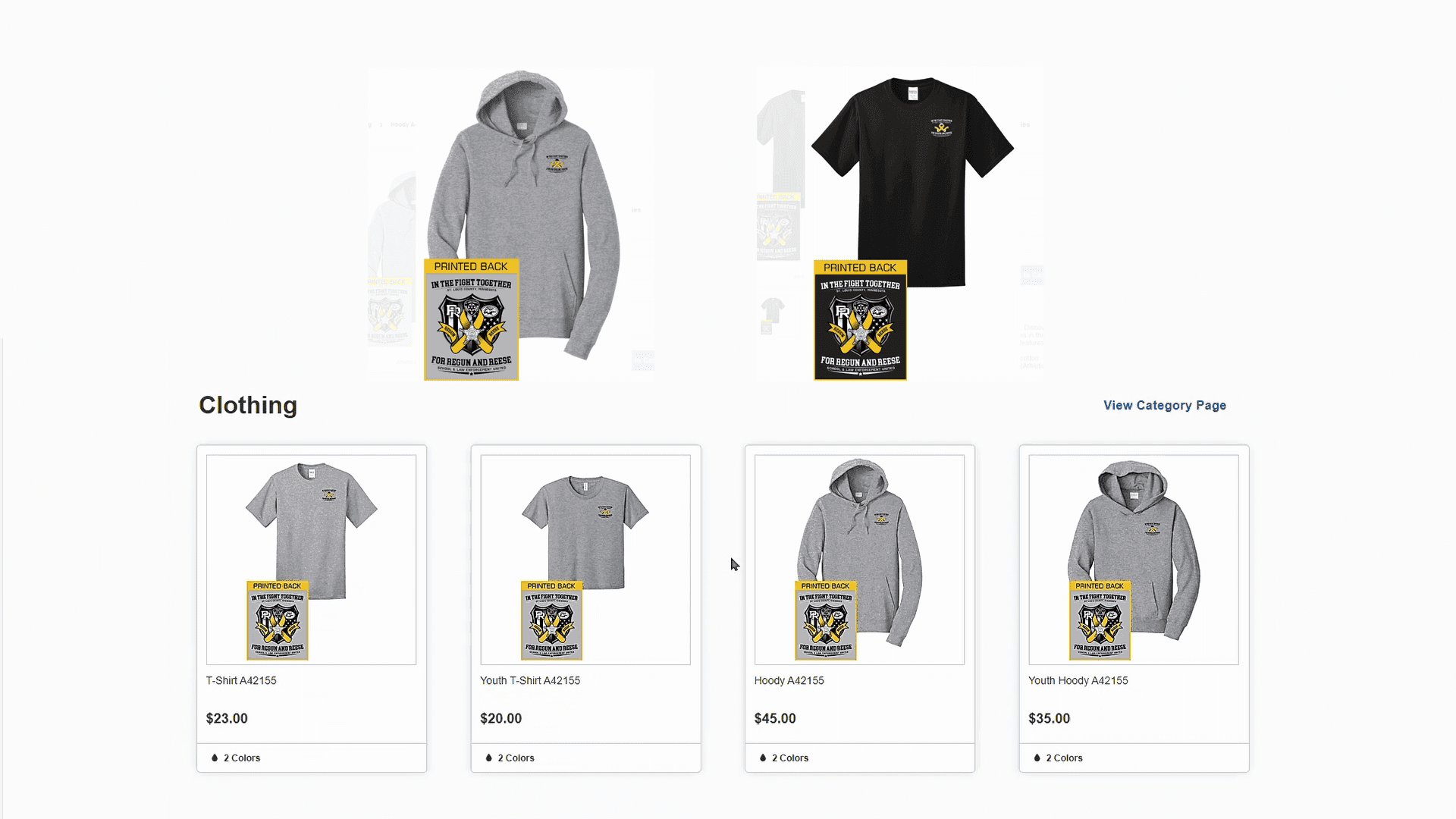 Students Sell Shirts to Support Two Northland Families Fighting Childhood Cancer