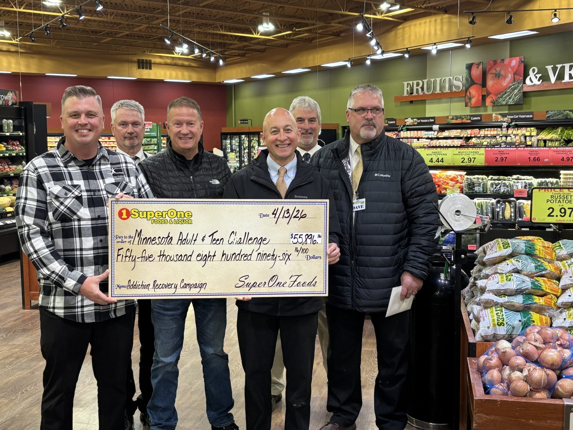 Super One roundup raises $56,000 for Duluth addiction recovery program