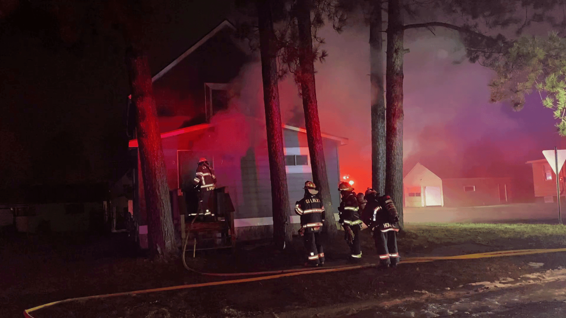 Empty Gilbert house heavily damaged by early morning fire