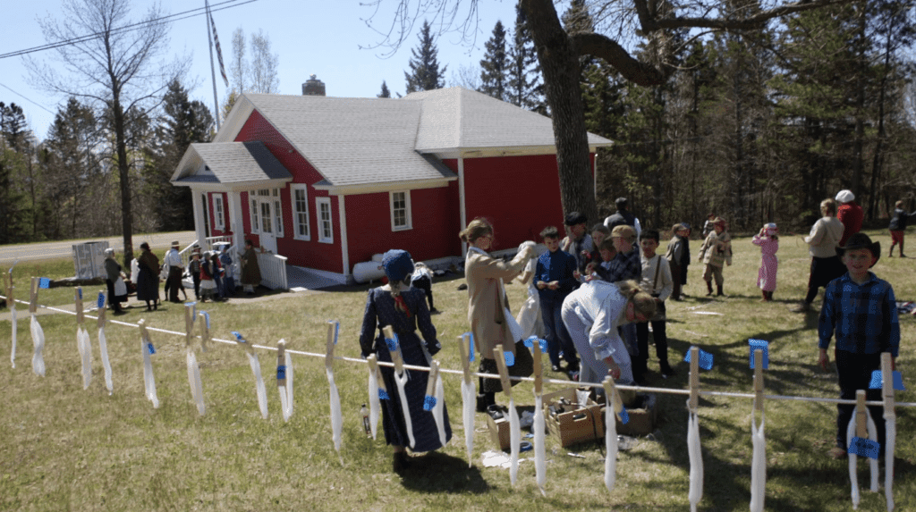 North Shore students step back into the 1800s for Pioneer School Day