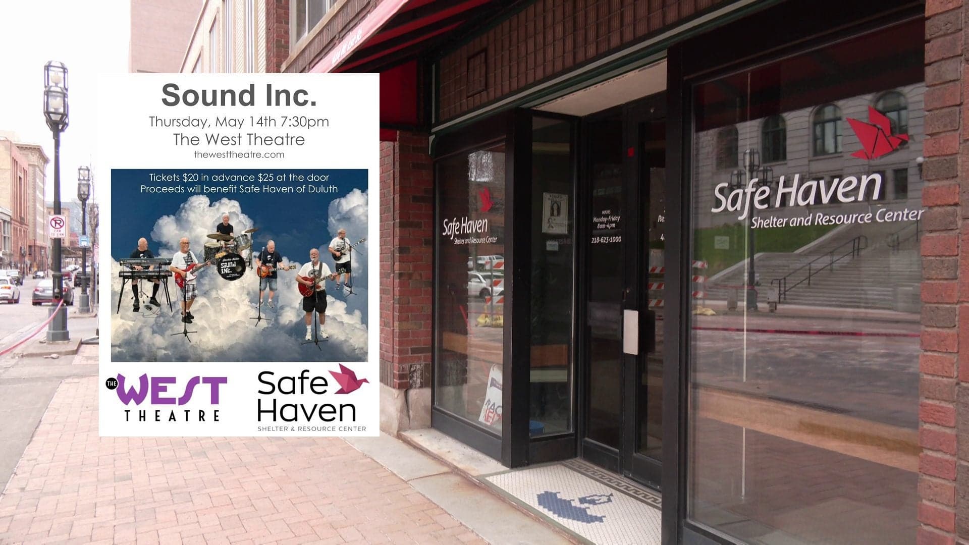 Sound Inc. homecoming concert will benefit Safe Haven Shelter