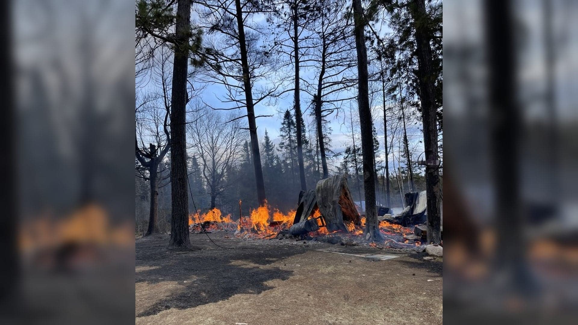 Cabin destroyed in rural St. Louis County fire, cause under investigation