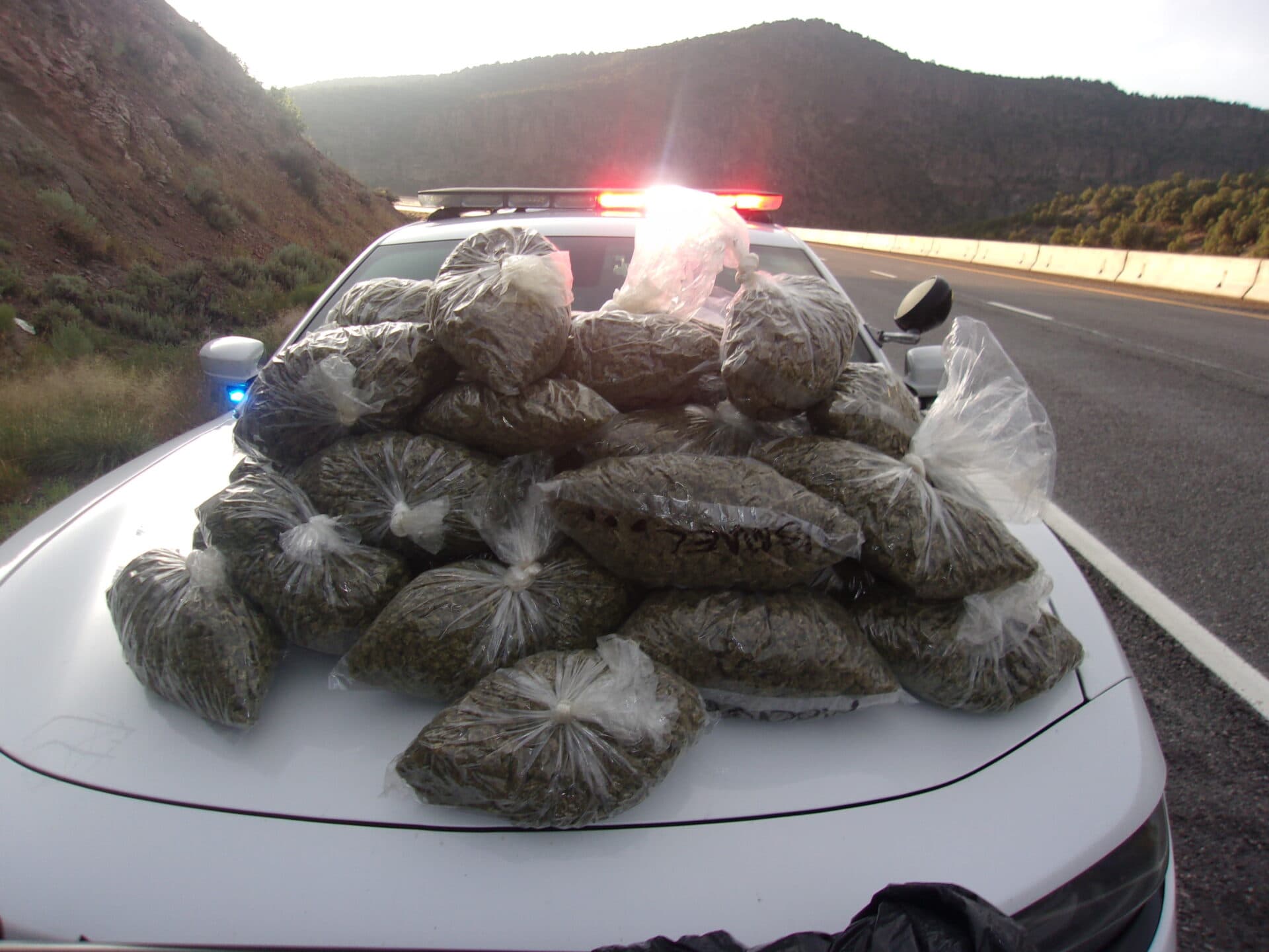 Belgrade stop seizes 37 pounds of marijuana, raising black-market concerns