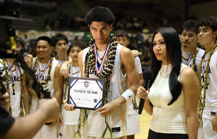 Kohala Goes 12-0 in BIIF, Downs Pahoa 77-48 for Fifth Title