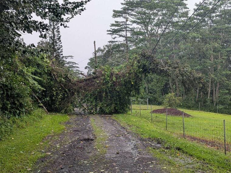 Thousands Still Without Power Days After Kona Low Hits Big Island