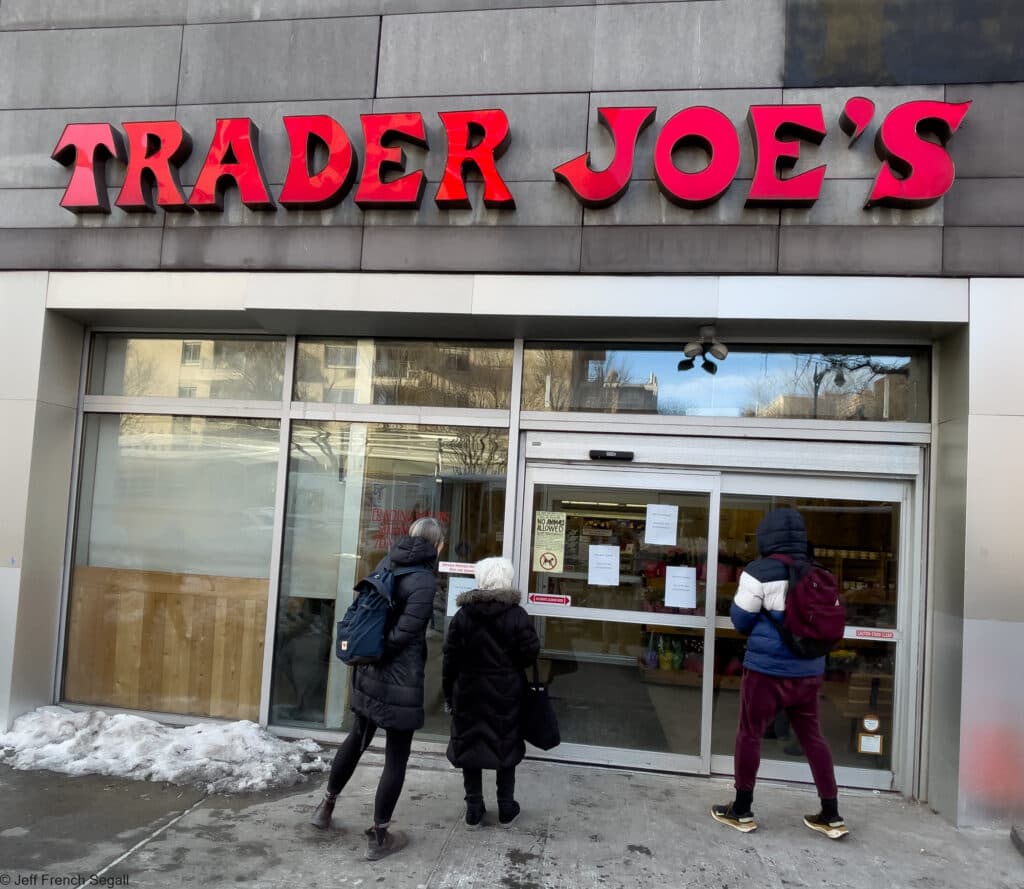 Trader Joe's Upper West Side 670 Columbus Temporarily Closed Due to Flooding