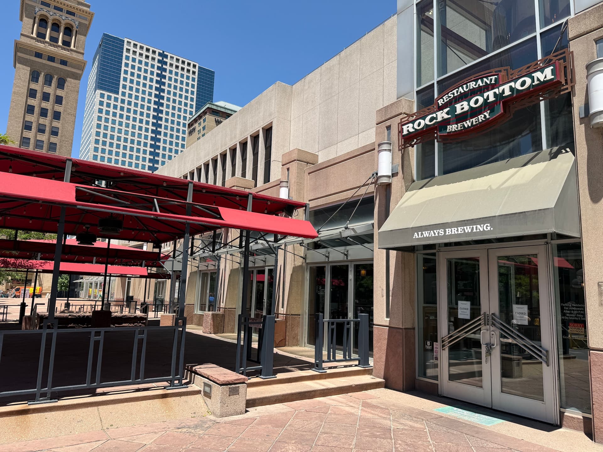 Rock Bottom Brewery closes after 35 years in downtown Denver